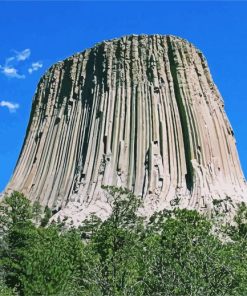 Devils Tower Paint By Number