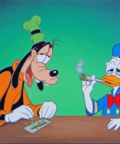 Disney Stoner Cartoon Art Paint By Number