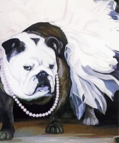 Dog In Tutu Art Paint By Number