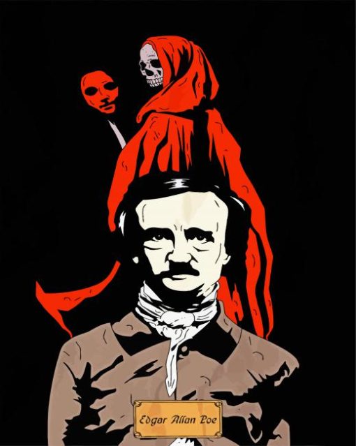 Edgar Allan Poe Art Paint By Number