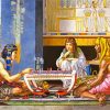 Egyptian Chess Players By Alma Tadema Paint By Number