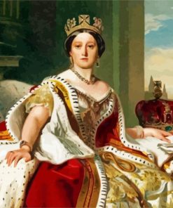 Elegant Queen Victoria Paint By Number