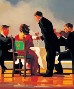 Elegy For A Dead Admiral By Jack Vettriano Paint By Number