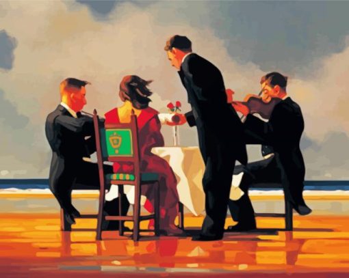 Elegy For A Dead Admiral By Jack Vettriano Paint By Number