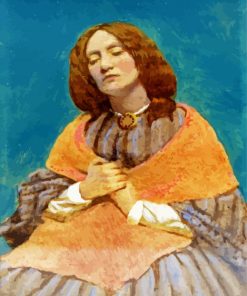 Elizabeth Siddal Art Paint By Number