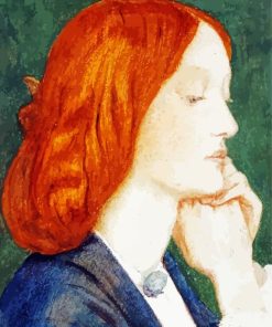 Elizabeth Siddal Paint By Number