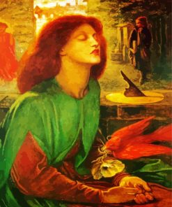 Elizabeth Siddal Poet Paint By Number