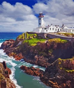 Fanad Head Lighthouse Paint By Number