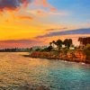 Fig Tree Bay Beach At Sunset Paint By Number