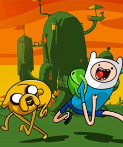 Finn And Jake Paint By Number