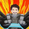 Fire Force Manga Anime Paint By Number