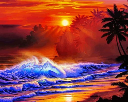 Golden Moment By Christian Riese Lassen Paint By Number