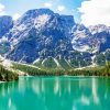 Gorgeous Lake Alps Paint By Number