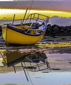 Guernsey Fishing Boat Paint By Number