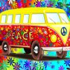 Hippie Volkswagen Paint By Number