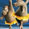 Hippo Animals Dancing Paint By Number