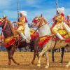 Horse Show In Morocco Paint By Number