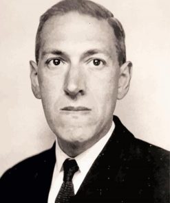 Howard Phillips Lovecraft Paint By Number