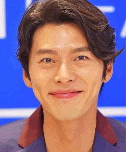 Hyun Bin South Korean Actor Paint By Number