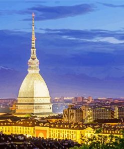 Italy Torino City Paint By Number