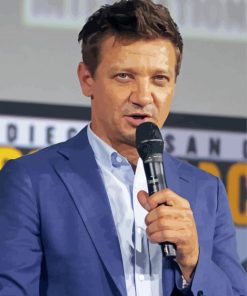 Jeremy Renner Paint By Number