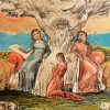 Job And His Daughters By William Blake Paint By Number