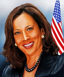 Kamala Harris Art Paint By Number