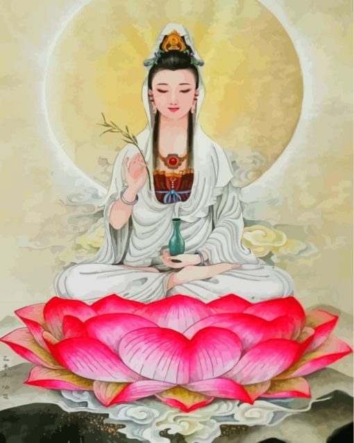 Kuan Yin Art Paint By Number