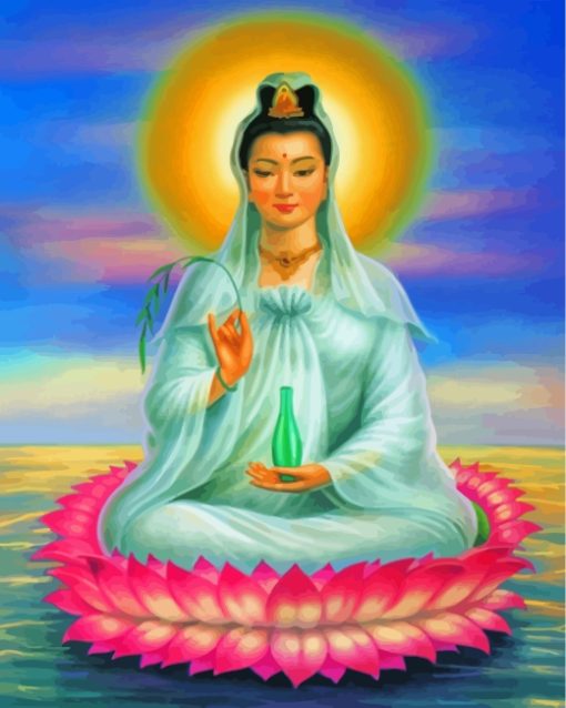 Kuan Yin Goddess Paint By Number