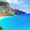Beautiful Lefkas Seascape Paint By Number