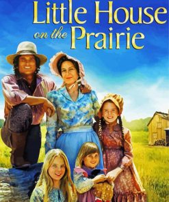 Little House On The Prairie Poster Paint By Number