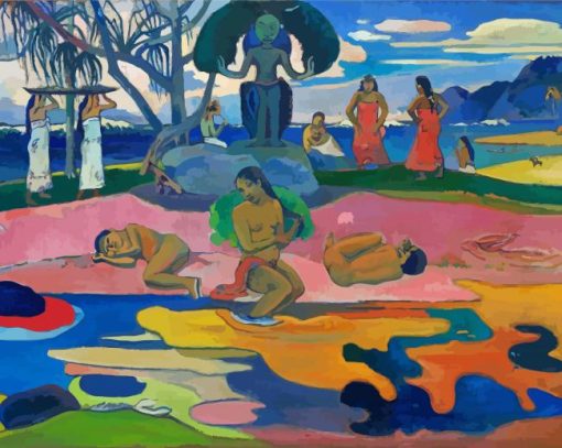 Mahana No Atua By Gauguin Paint By Number