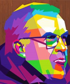 Marcelo Bielsa Pop Art Paint By Number