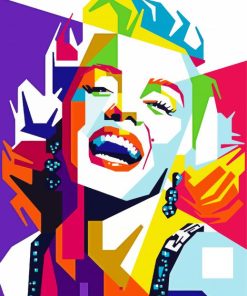 Marilyn Monitor Pop Art Paint By Number