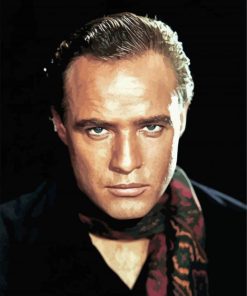 Marlon Brando Paint By Number