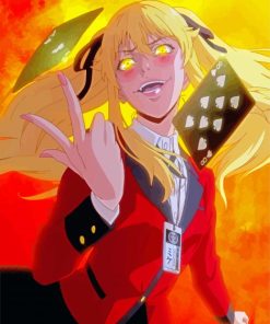 Kakegurui Mary Saotome Paint By Number