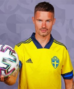 Mikael Lustig Footballer Paint By Number