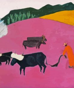 In Mexico And After By Milton Avery Paint By Number