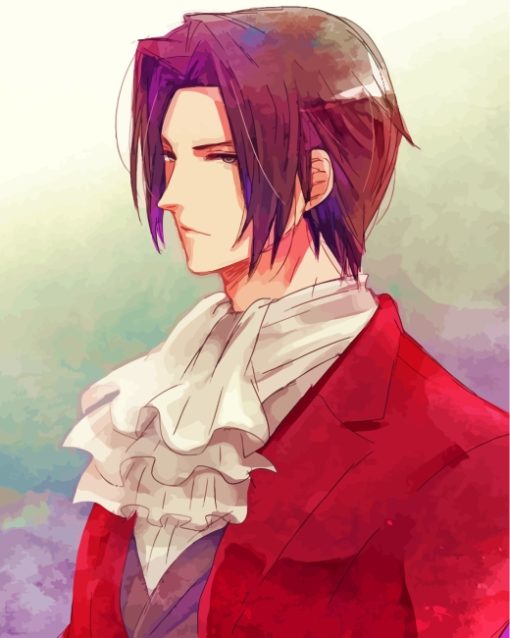 Mitsurugi Reiji Character Art Paint By Number