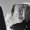 Moon Over Half Dome Ansel Adams Paint By Number