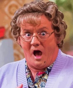 Mrs Brown Movie Character Paint By Number