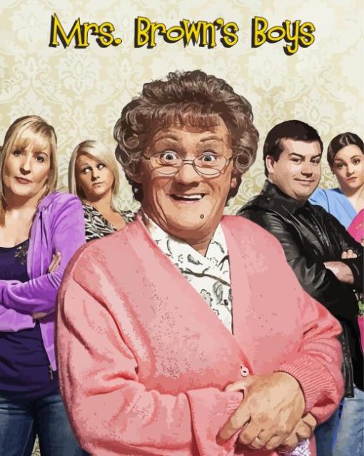 Mrs Browns Boys Paint By Number