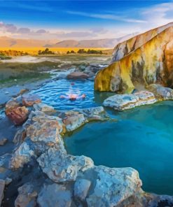 Natural Hot Springs Paint By Number