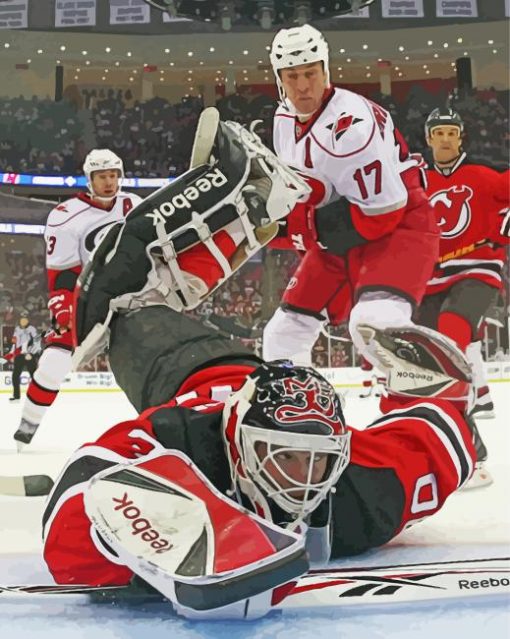 New Jersey Devils Match Paint By Number