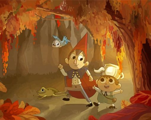 Over The Garden Wall Cartoon Paint By Number