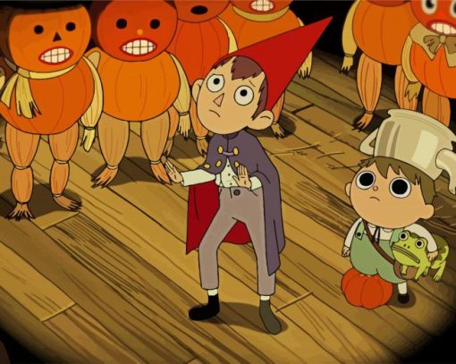 Over The Garden Wall Characters Paint By Number