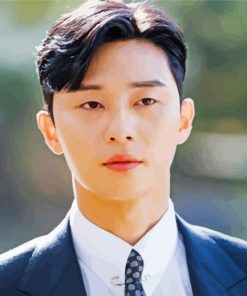 Park Seo Joon Korean Actor Paint By Number