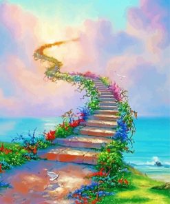 Path To Heavenly Sea Paint By Number