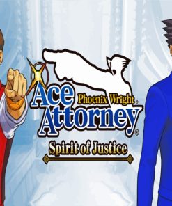 Phoenix Wright Ace Attorney Paint By Number