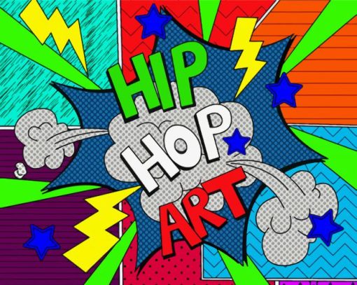 Pop Art Hip Hop Paint By Number